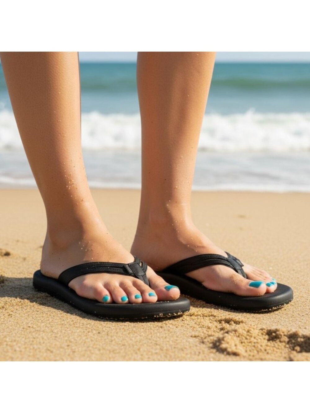 New Flojos 7 Sandals Women Classic Slip-on Flip-flops Everyday Shoes Thong Post